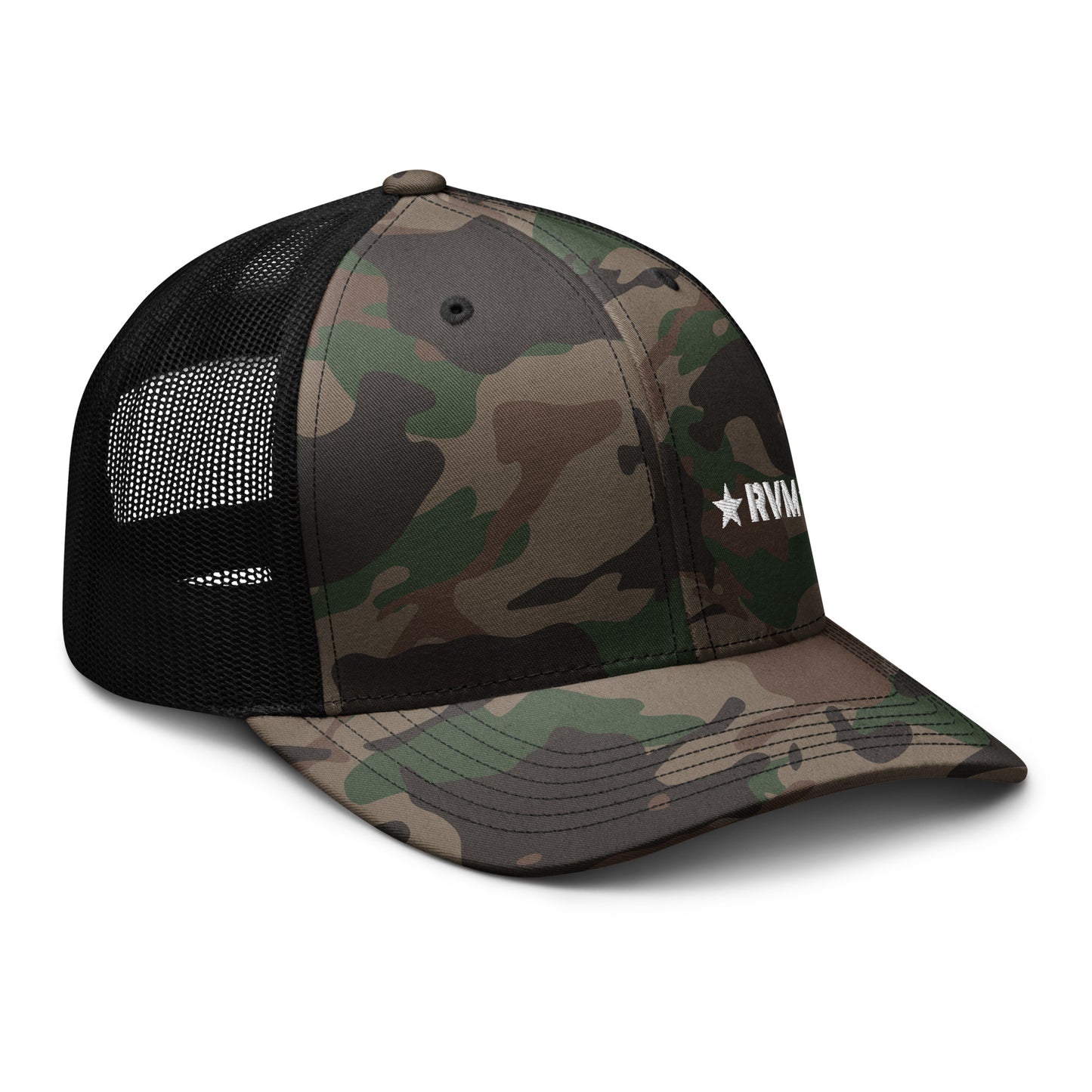 RVbyMil Camouflage trucker hat