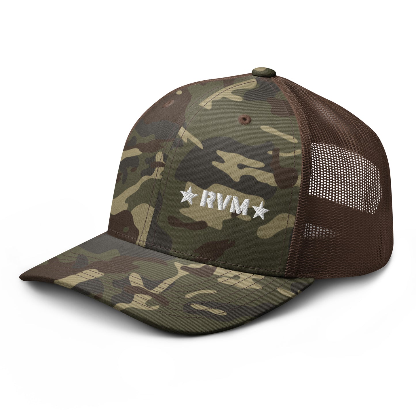 RVbyMil Camouflage trucker hat