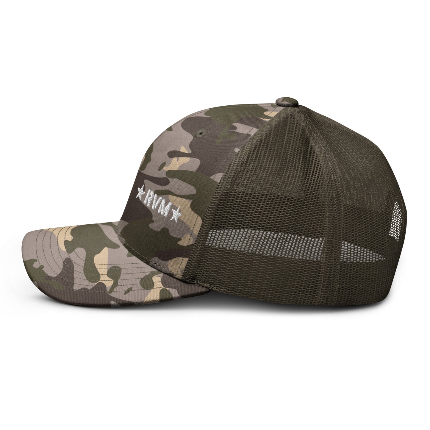 RVbyMil Camouflage trucker hat