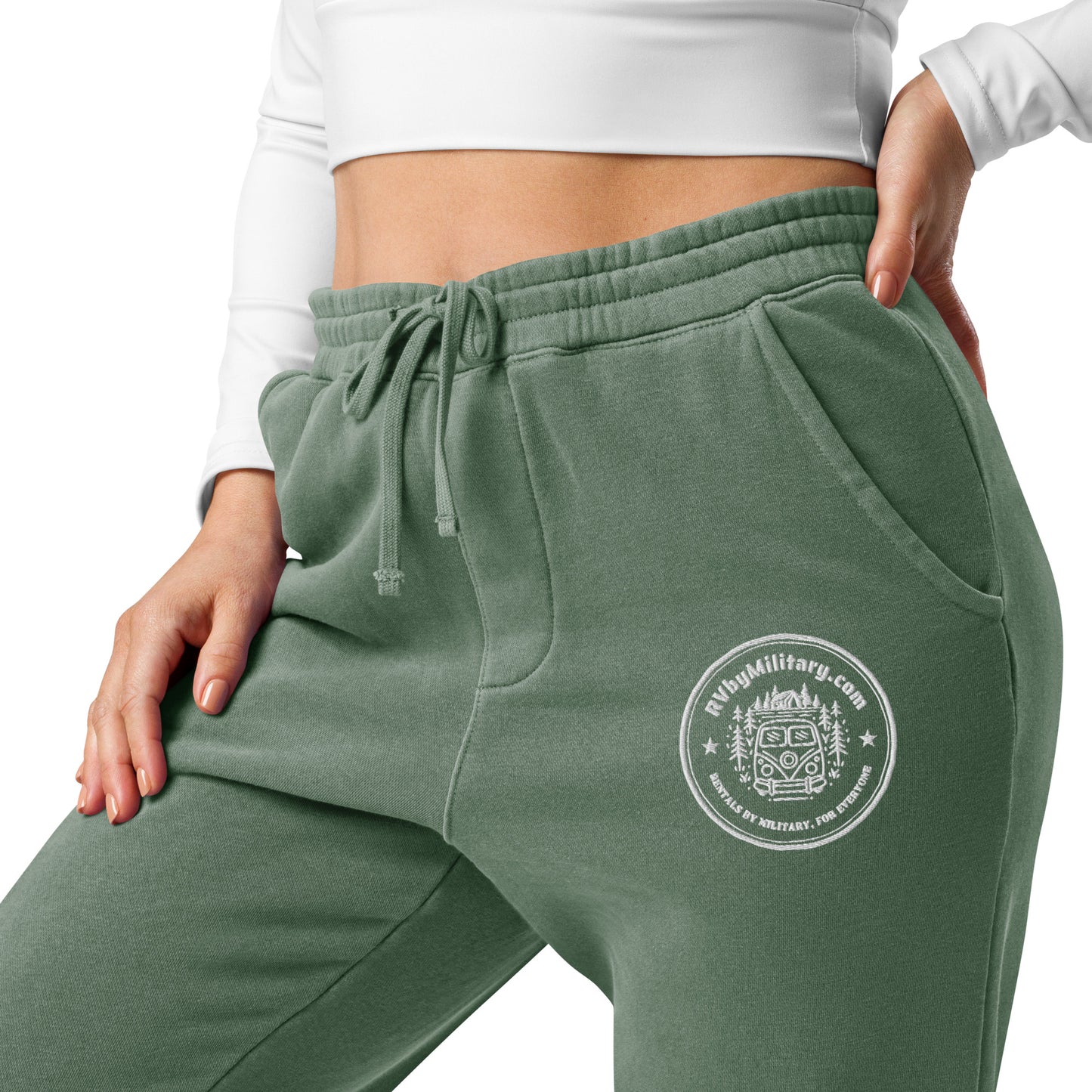 RVM Unisex pigment-dyed sweatpants