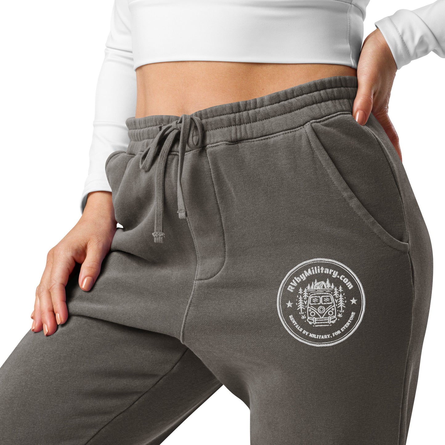 RVM Unisex pigment-dyed sweatpants